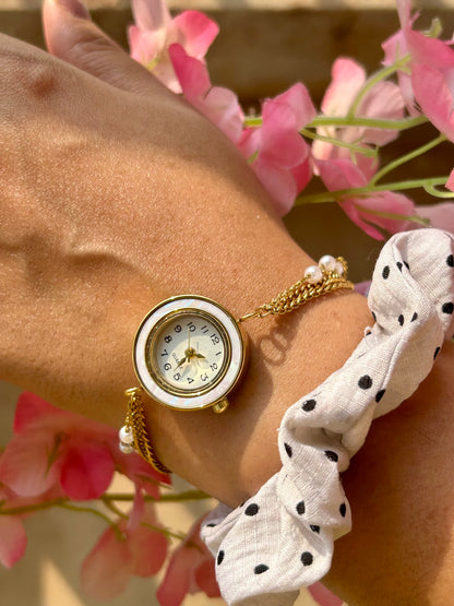 Pearl Bracelet Watch