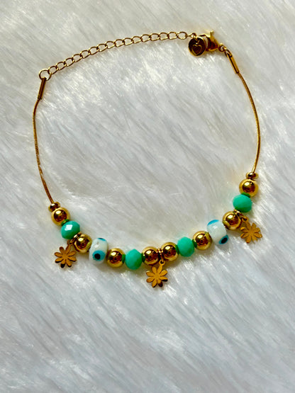 Evil Eye Beaded Bracelet