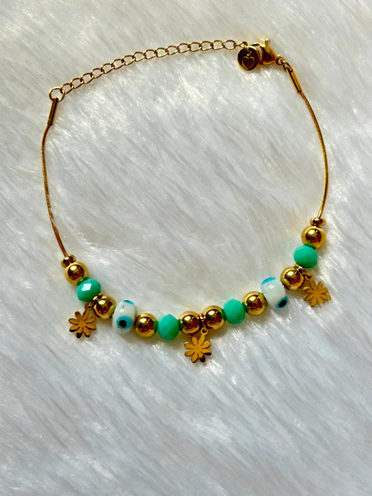 Evil Eye Beaded Bracelet