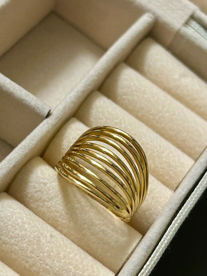 Golden Horizon Ring
