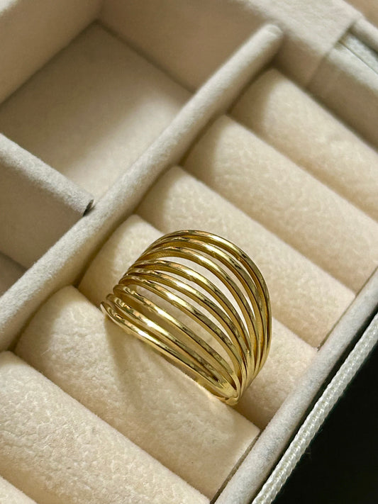 Golden Horizon Ring