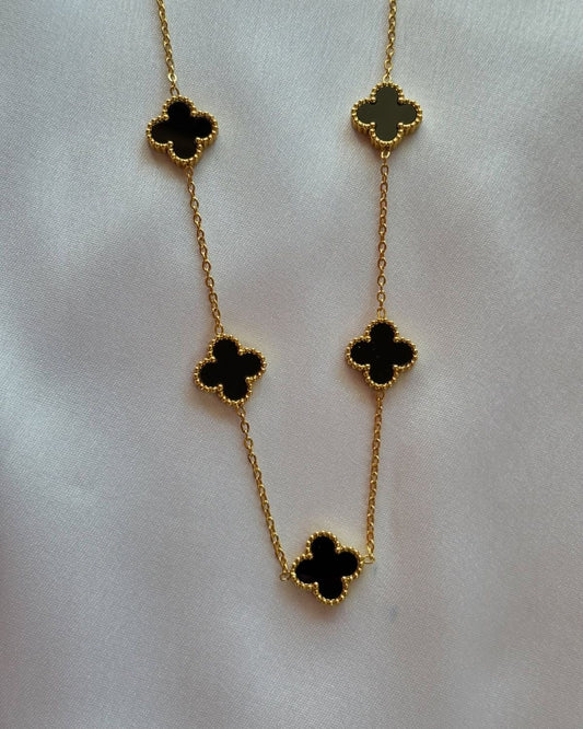 Black Clover Necklace