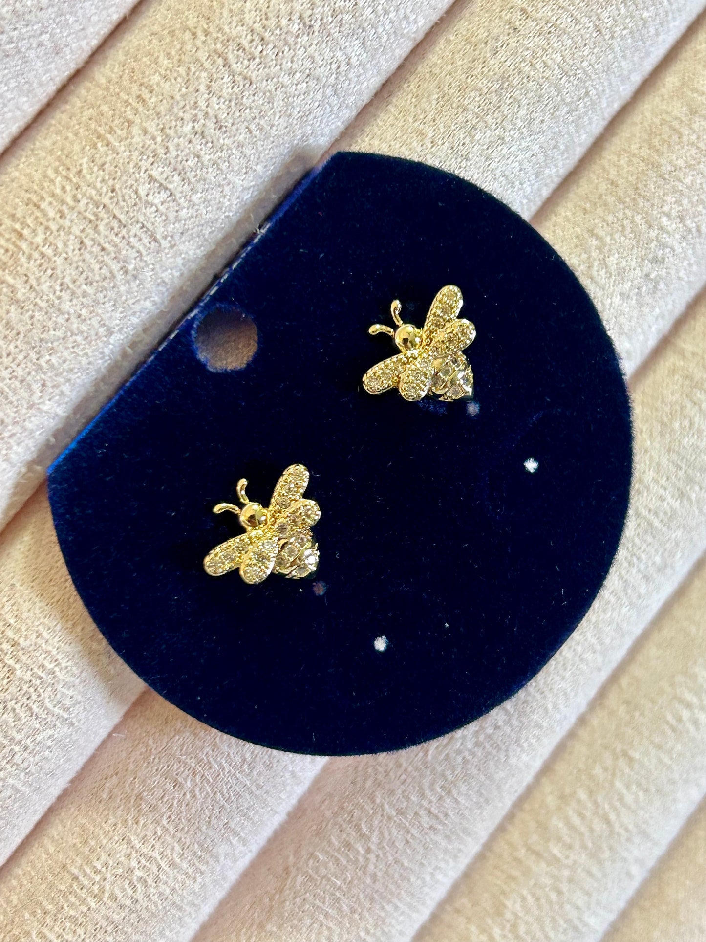 Diamonds Bees Studs