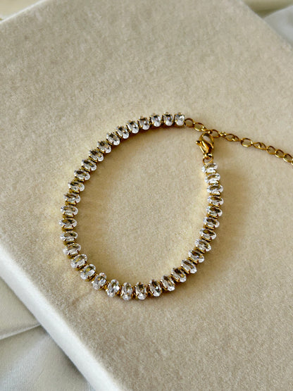 Cushion Cut Tennis Bracelet