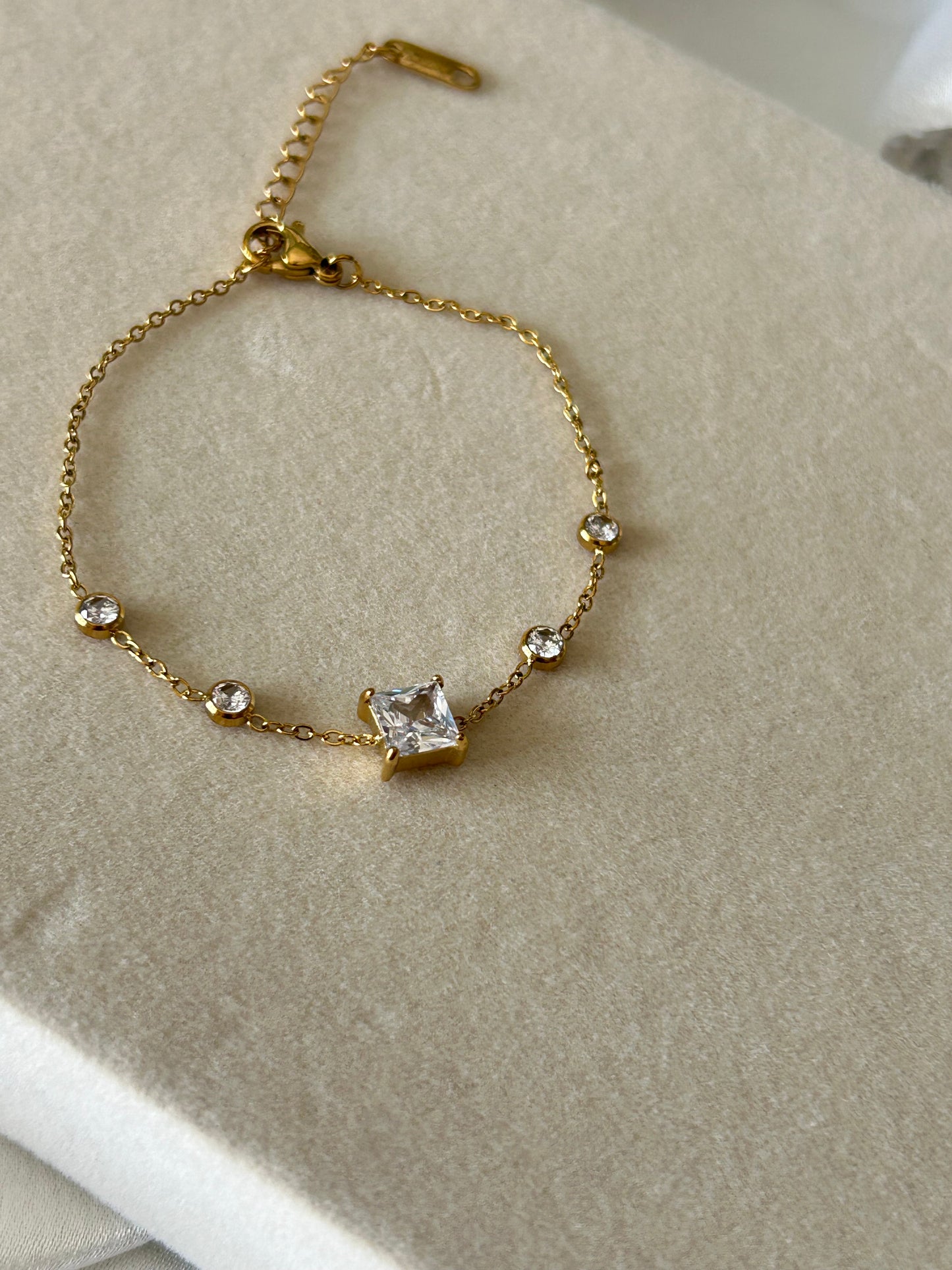 Princess Cut Bracelet