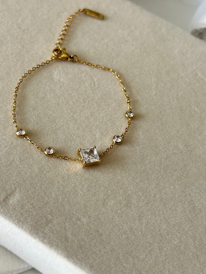 Princess Cut Bracelet