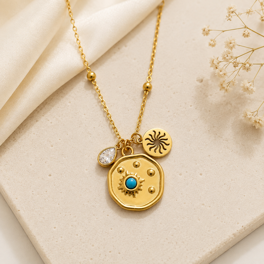 Solara Charm Necklace