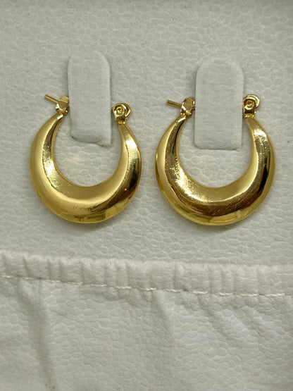 Classic Bold Hoop Earrings