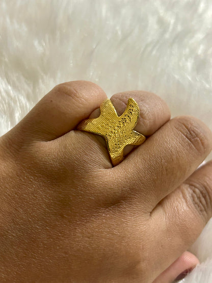 Starfish Band Ring