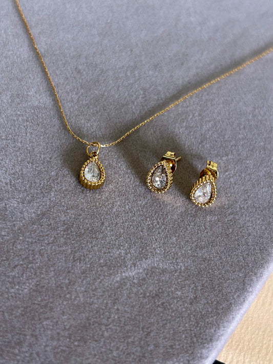 Golden Dewdrop Set