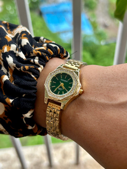 Vintage Green Watch