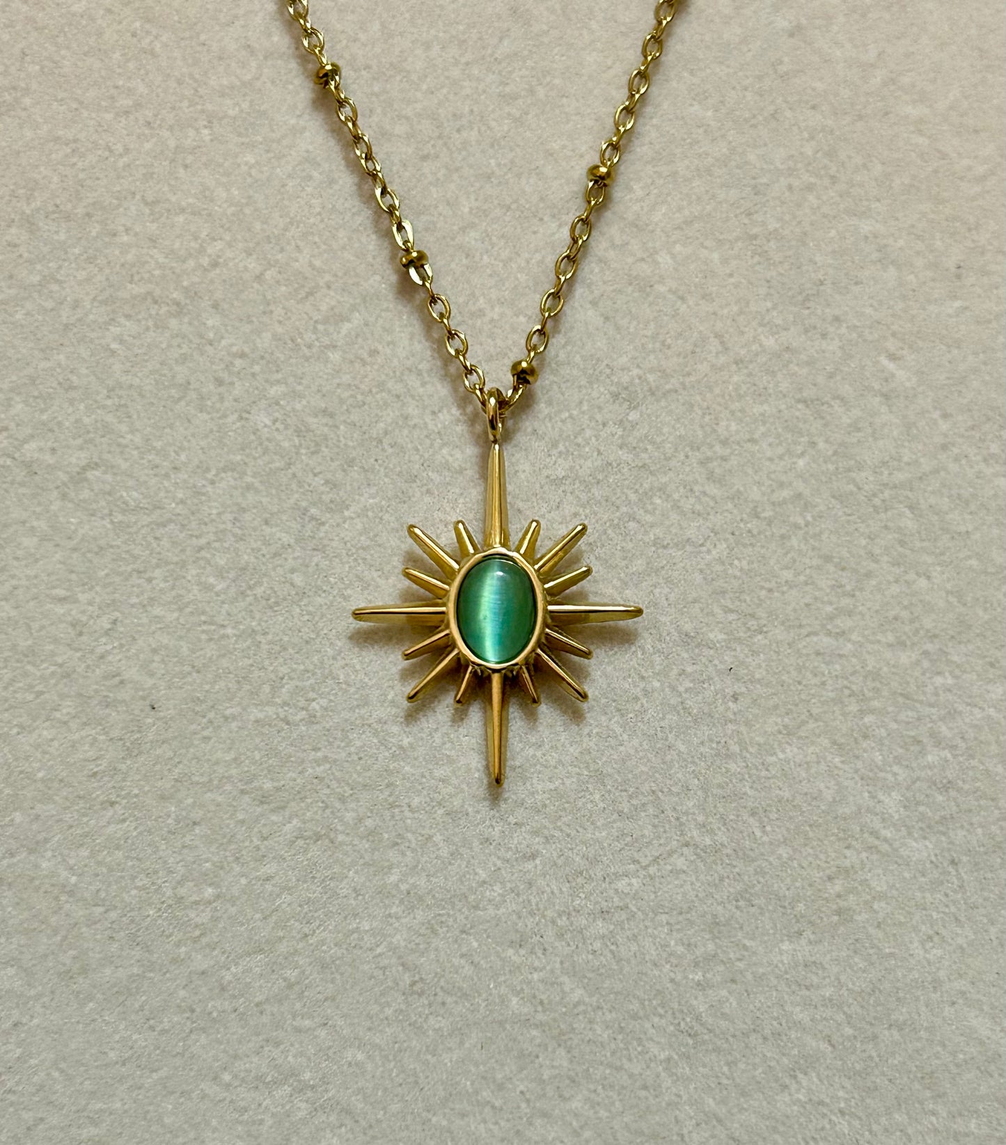 Aqua Solara Necklace