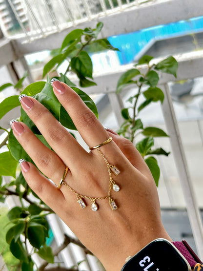 Double Ring Chain(swipe for size chart)