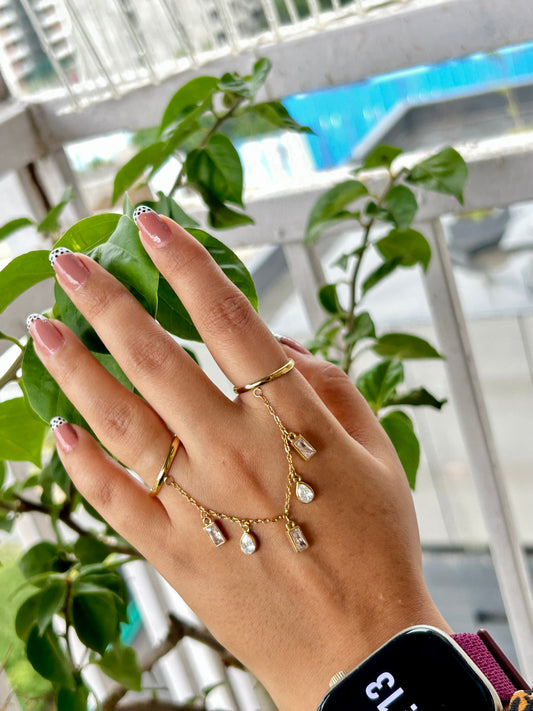 Double Ring Chain(swipe for size chart)