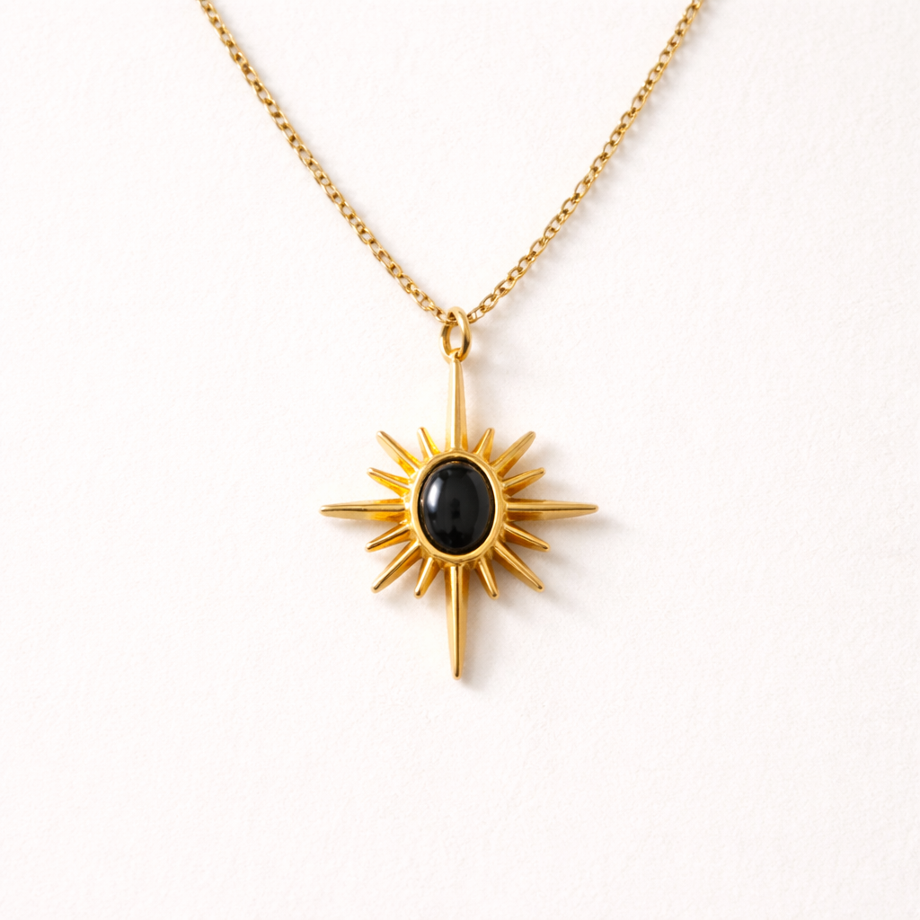 Golden Eclipse Necklace