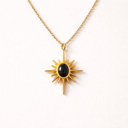 Golden Eclipse Necklace