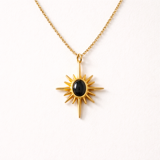 Golden Eclipse Necklace