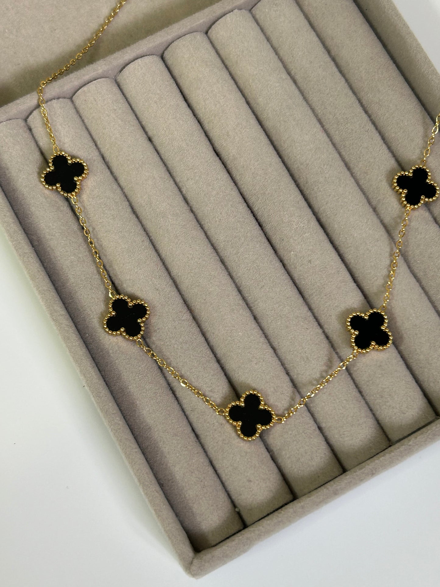 Black Clover Necklace