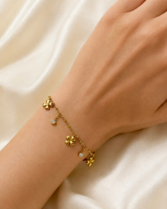 Clover Charm Bracelet