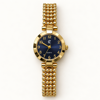 Royal Blue Beaded Watch
