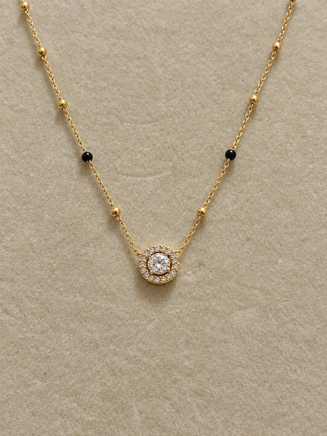 Round Charm Necklace