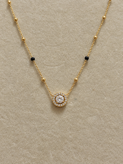 Round Charm Necklace