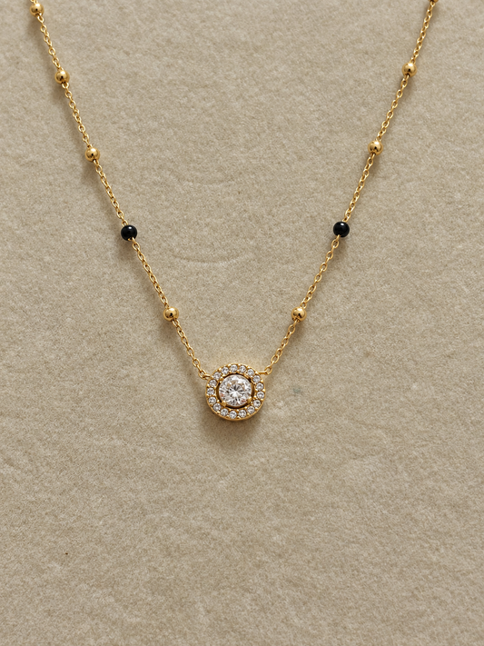 Round Charm Necklace