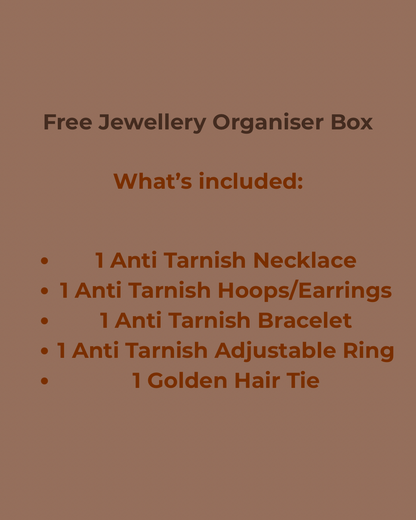 Anti-tarnish Jewelry Gift Box - Free Organiser (4 items)