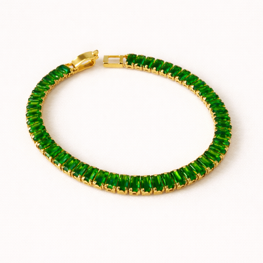 Emerald Tennis Bracelet