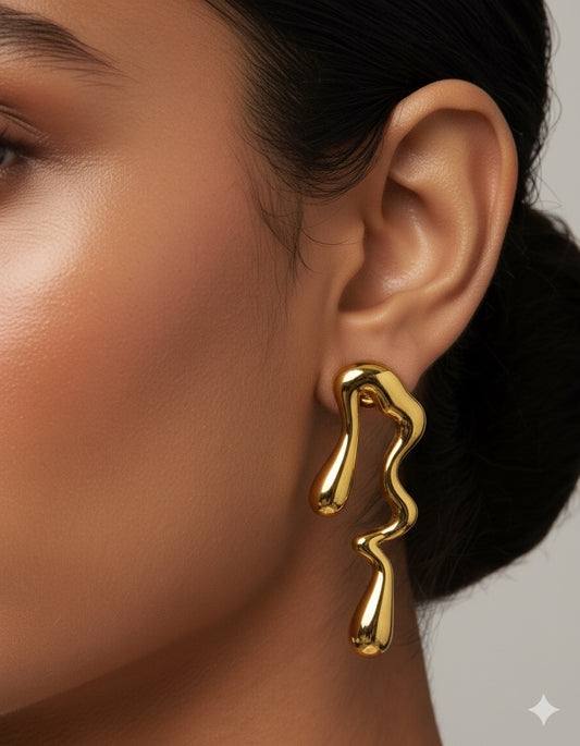 Dripping Earrings