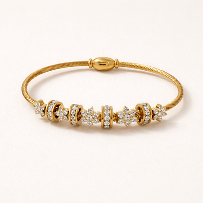 Flowers Diamond Bracelet