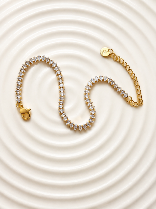 Mini Halo Tennis Bracelet