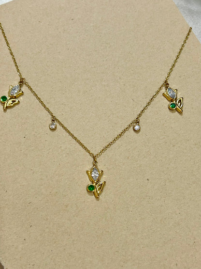 Tulip Layered Necklace
