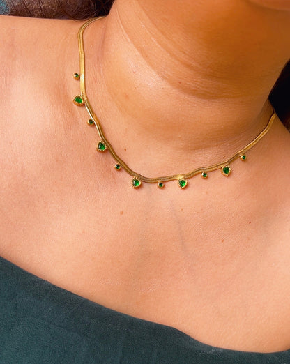 Green Stone Necklace
