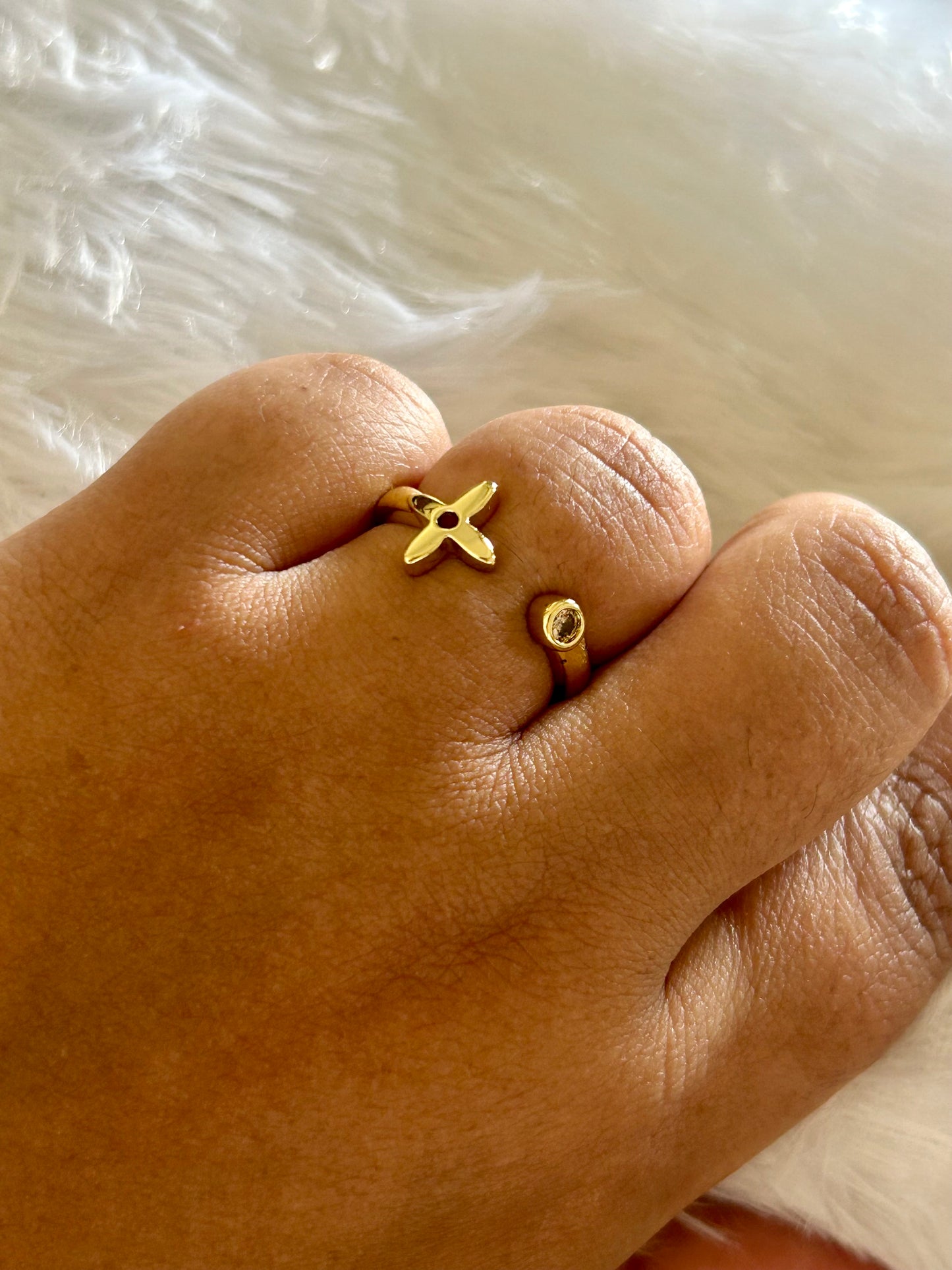 Louis Vuitton Engraved Ring