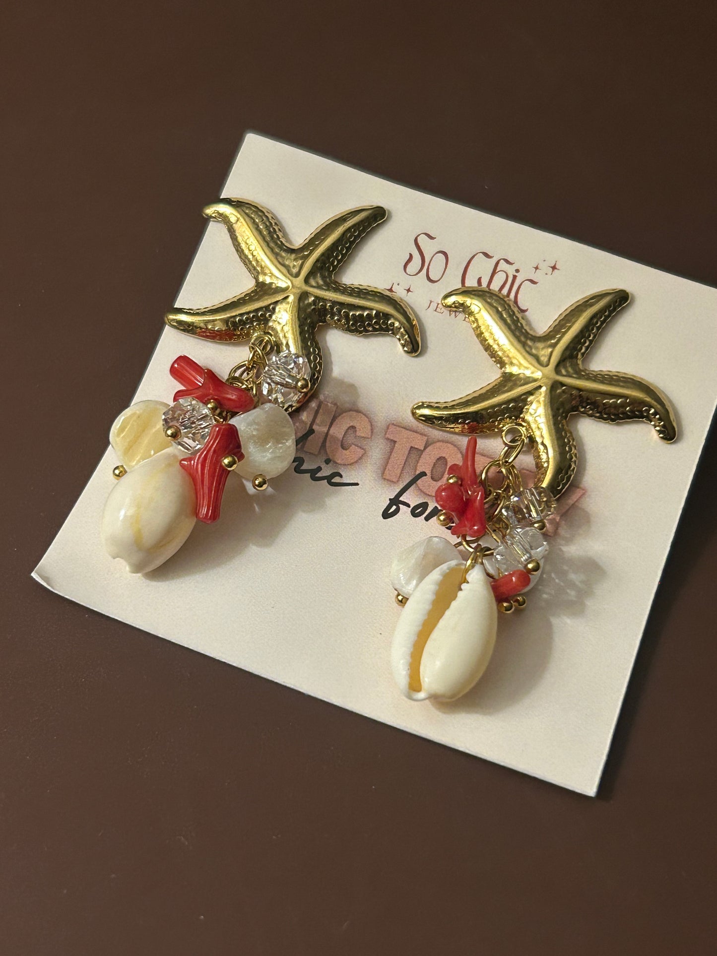 Starfish Earrings