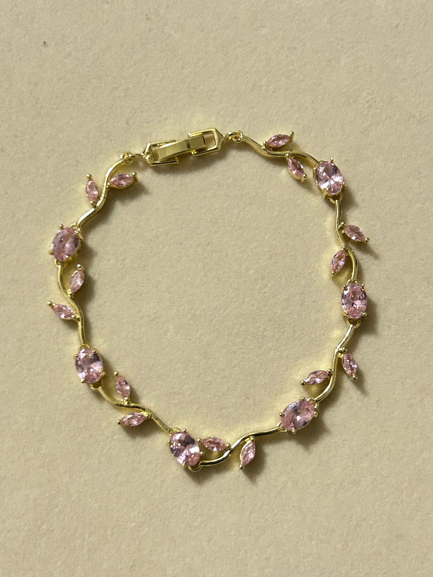 Baby Pink Tulip Bracelet