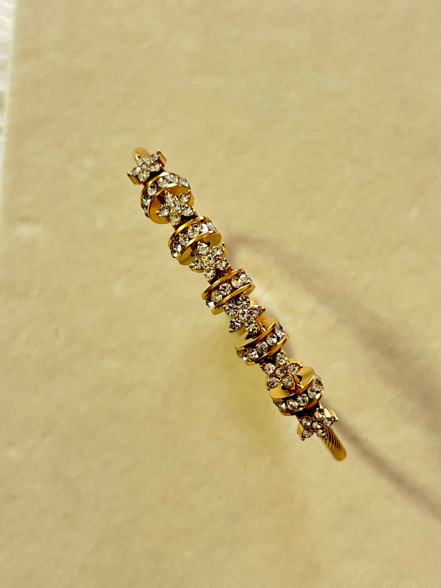 Flowers Diamond Bracelet