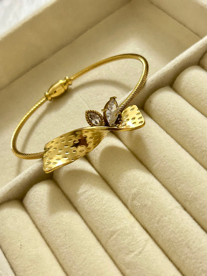 Luxe Ribbon Bangle