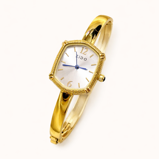 Cushion Kada Style Watch(White Dial)