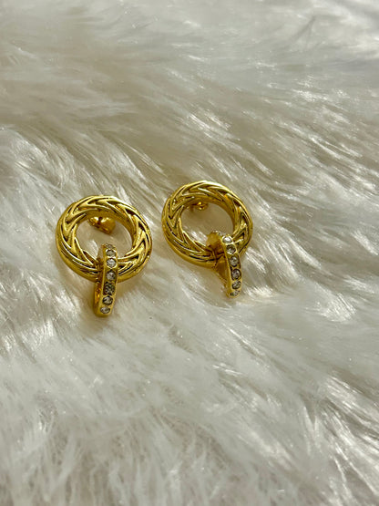 Coin Diamonds Studs