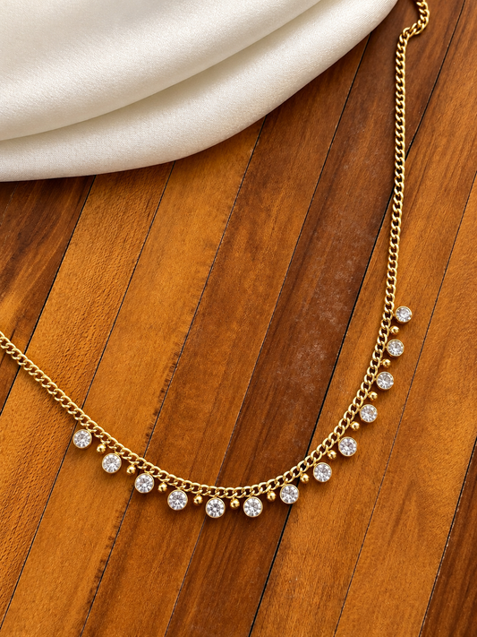 Crystal Charm Necklace
