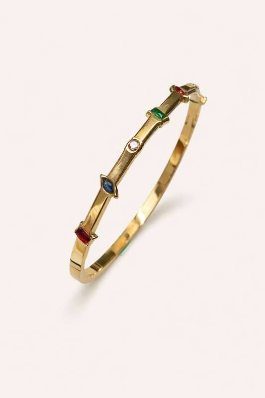 Colourful Stone Bangles