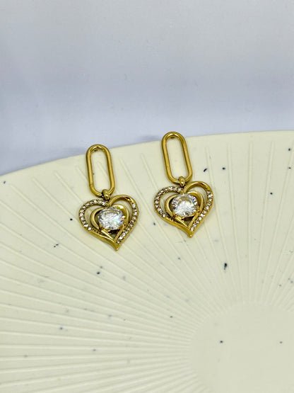 Glow Heart Earrings