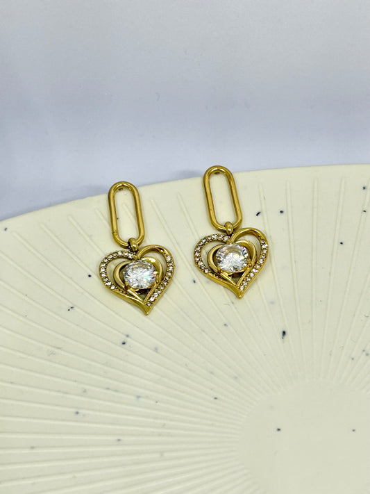 Glow Heart Earrings