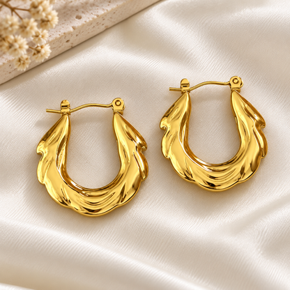 Leaf Hoops