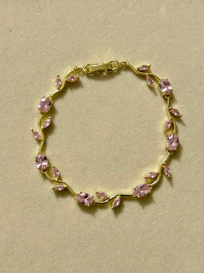 Baby Pink Tulip Bracelet