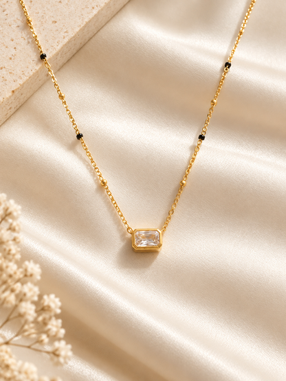 Slim Stone Necklace