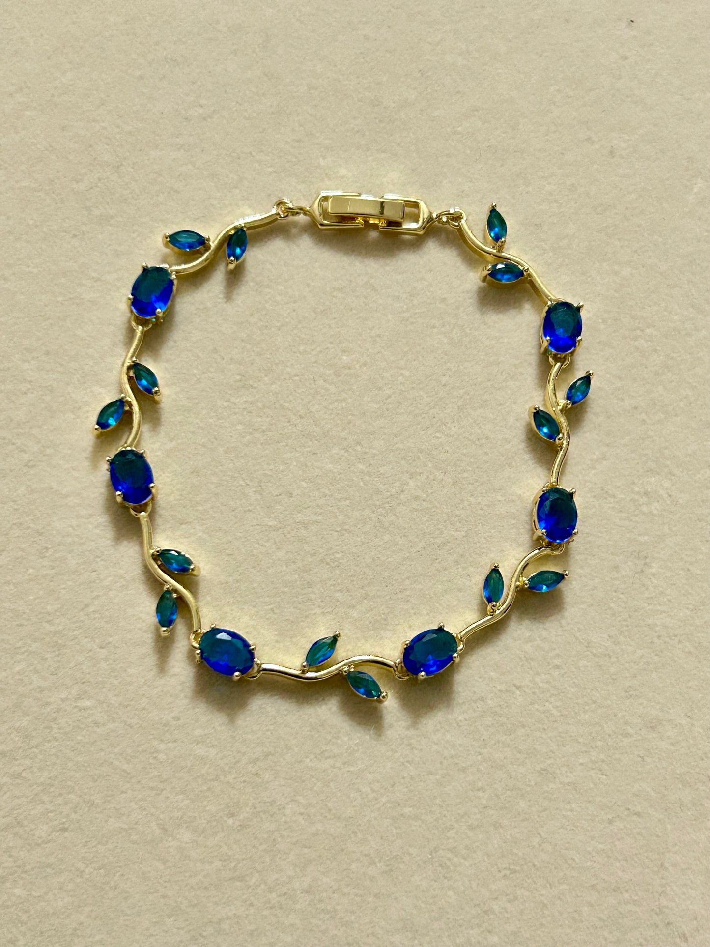 Blue Tulip Bracelet