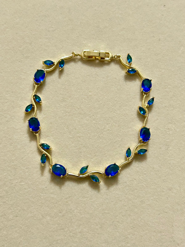 Blue Tulip Bracelet
